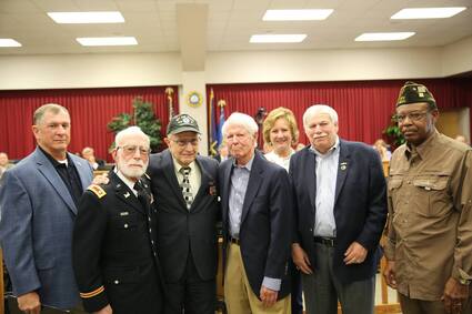 Honoring the St. Tammany Veterans who served in WW II